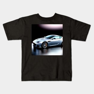 Modern Vantage Sports Car Kids T-Shirt